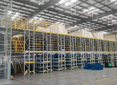 Geely Auto Benefit from Vijing Racking's Cost-Efficiency Warehouse Opitimization: Mezzanine Floor Racking System