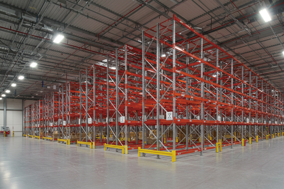 Selective Pallet Racking System for Warehouse