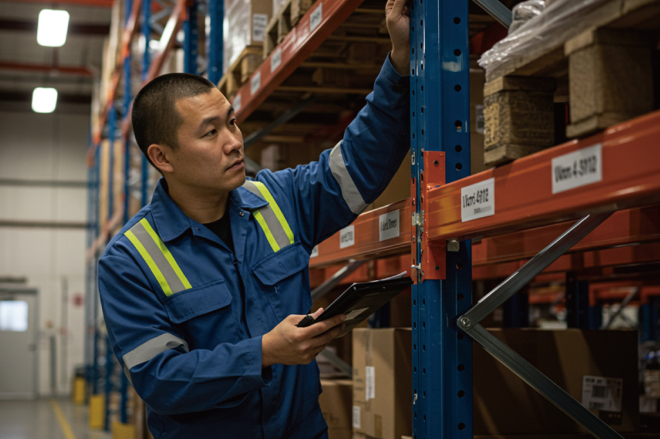 Pallet racking system