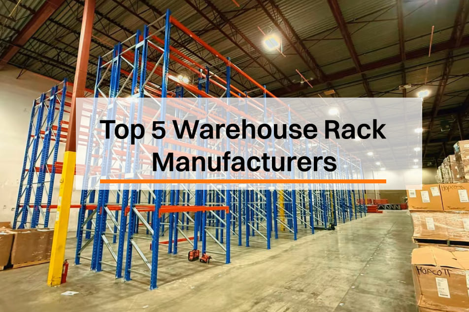 Automated warehouse storage with conveyor system